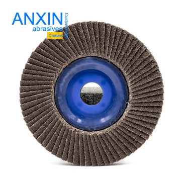 High Density Aluminum Oxide Flap Disc with Blue Center